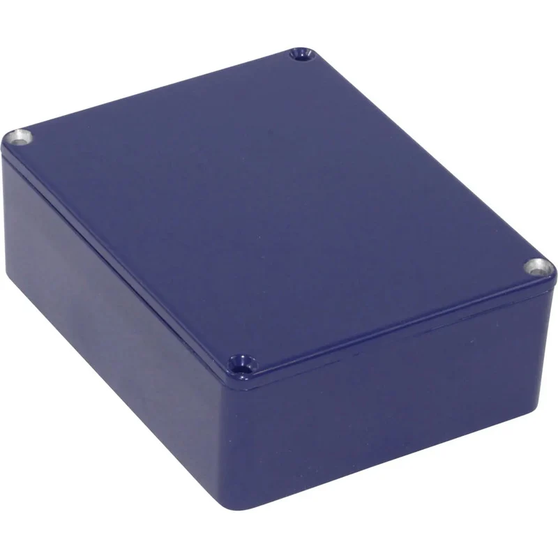 B-Ware Hammond Electronics Universal-Gehäuse 1590BBSCB Aluminium Blau IP54 120x94x42mm